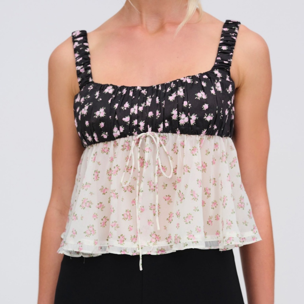 For Love & Lemons Noa Top Size SS / Cream